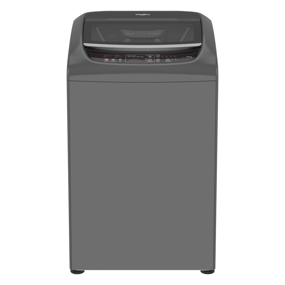 lavadora whirlpool carga superior 18 kgs gris